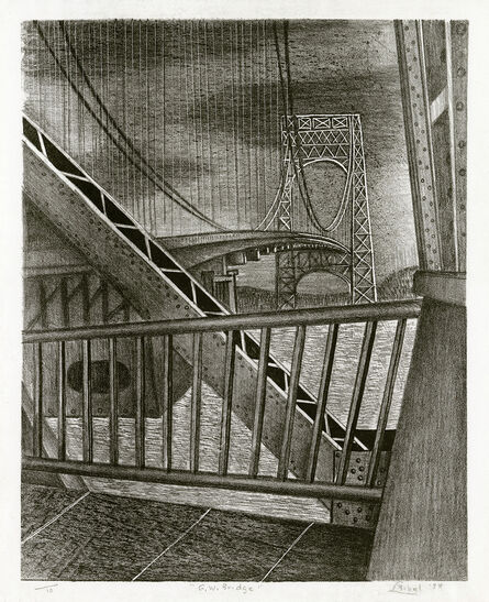 Leon Bibel, ‘G. W. Bridge’, 1938