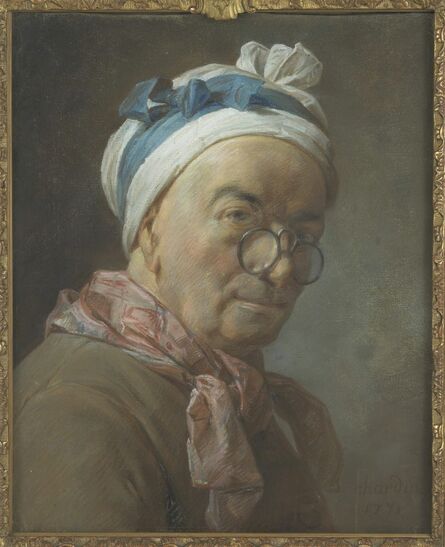 Jean-Siméon Chardin, ‘Autoportrait aux besicles (Self-portrait with spectacles)’