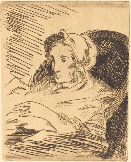 Édouard Manet, ‘The Convalescent (La convalescente)’, 1876/1878