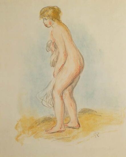 Pierre-Auguste Renoir, ‘Baigneuse, Debout, En Pied’, ca. 1896