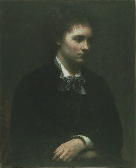 Henri Fantin-Latour, ‘Portrait of Miss Edith Crowe’, 1874