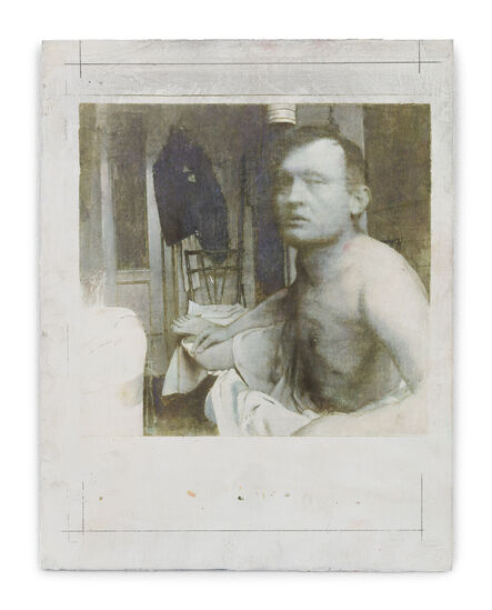 Juan Araujo, ‘Self portrait of Edvard Munch ‘a la Marat’’, 2021-2022