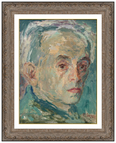 Moses Soyer, ‘Artist Self-Portrait’, 1950-1959
