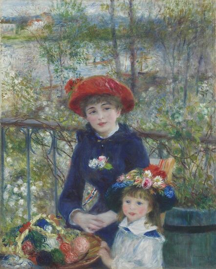 Pierre-Auguste Renoir, ‘Two Sisters (On the Terrace)’, 1881