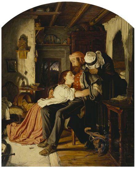 Joseph Noël Paton, ‘Home (The Return from the Crimea)’, 1859