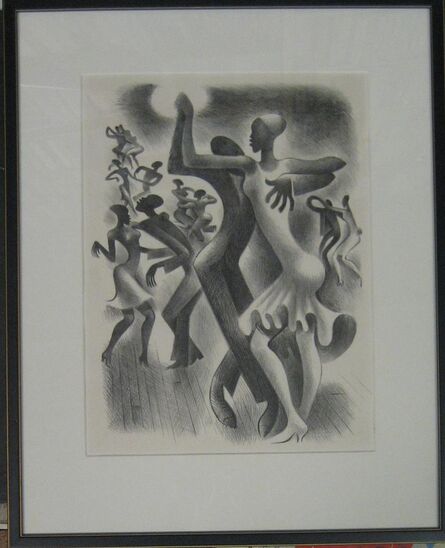 Miguel Covarrubias, ‘"Lindy Hop"’, 1936