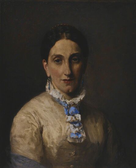 Jean Ernest Aubert, ‘Portrait of Mary Ann Ogden Avery (1825-1911)’, ca. 1880