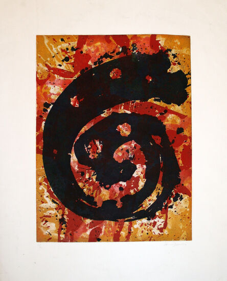 Sam Francis, ‘Mehrfarbige spirale’, 1970