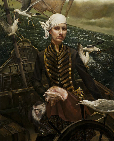 Andrea Kowch, ‘Tempest - 1st Limited Edition Framed Hand Signed Print’, 2021