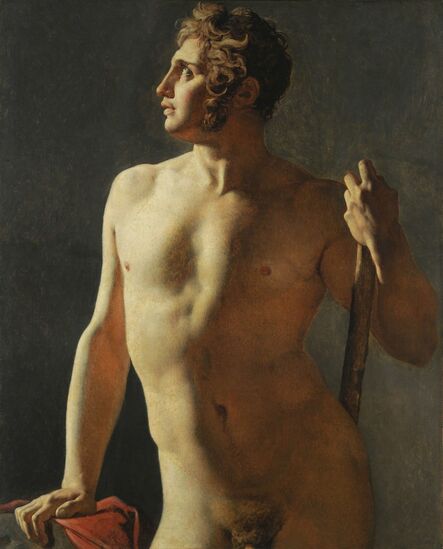 Jean-Auguste-Dominique Ingres, ‘Torso (Painted Half-Figure)’, 1800