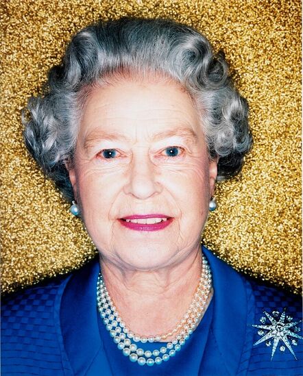 Polly Borland, ‘Her Majesty, The Queen, Elizabeth II (gold)’, 2001