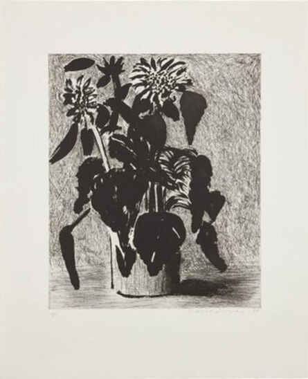 David Hockney, ‘Sunflowers II’, 1995