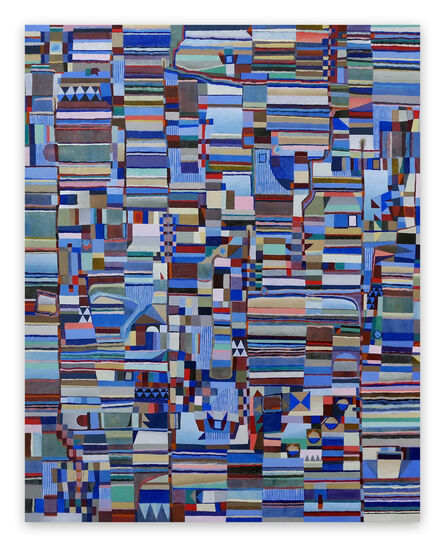 Jeremie Iordanoff, ‘Peu avant l'aube (Abstract painting)’, 2020