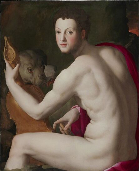 Agnolo Bronzino, ‘Cosimo d’ Medici as Orpheus ’, 1537-1539