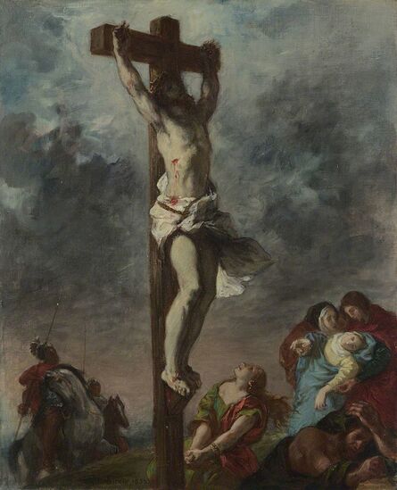 Eugène Delacroix, ‘Christ on the Cross’, 1853