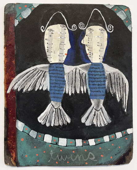Donald Saaf, ‘Twin Birds with a Shared Wing’, 2021