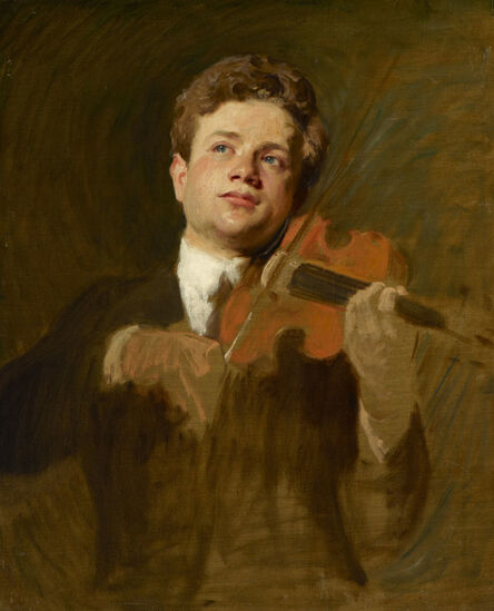 Solomon J Solomon, ‘Mischa Elman Playing the Violin’, 1911