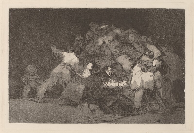 Francisco de Goya, ‘Disparate general (General Folly)’, in or after 1816, Print, Etching and burnished aquatint [trial proof printed posthumously circa 1854-1863], National Gallery of Art, Washington, D.C.