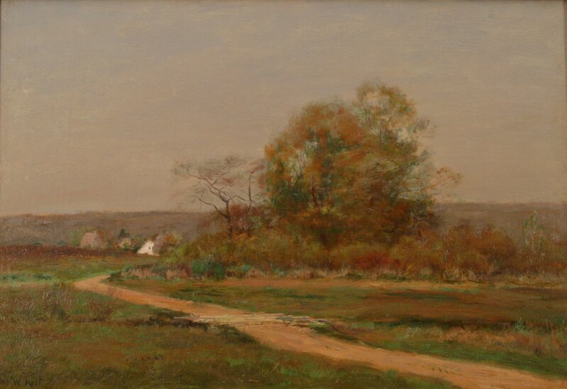 Frederick Kost, ‘The Road to the Beach, Southfield, Staten Island’, 1890, Painting, Oil on canvas, Private Collection, NY