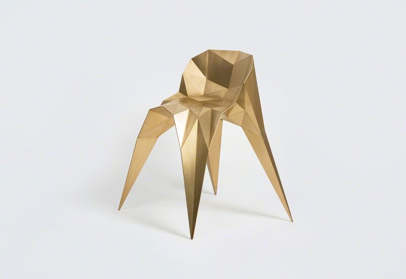 Zhoujie Zhang, ‘Spider Chair (SQN1-F2C) Brass’, 2014, Design/Decorative Art, Brass, Gallery All