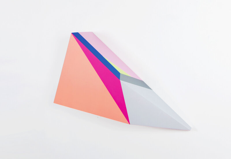 Zin Helena Song, ‘Polygon in space #22’, 2015, Sculpture, Mixed media on wood, Muriel Guépin Gallery