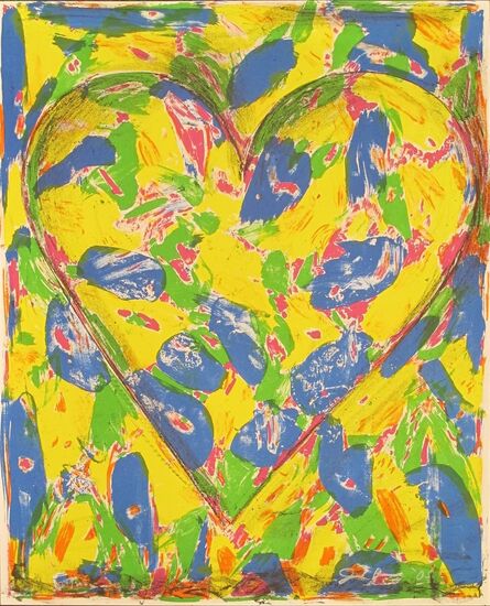 Jim Dine, ‘The Blue Heart’, 2005