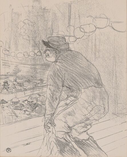 Henri de Toulouse-Lautrec, ‘Polin, From Portraits d'Acteurs et d'Actrices, Treize Lithographies’, 1898-printed after 1901