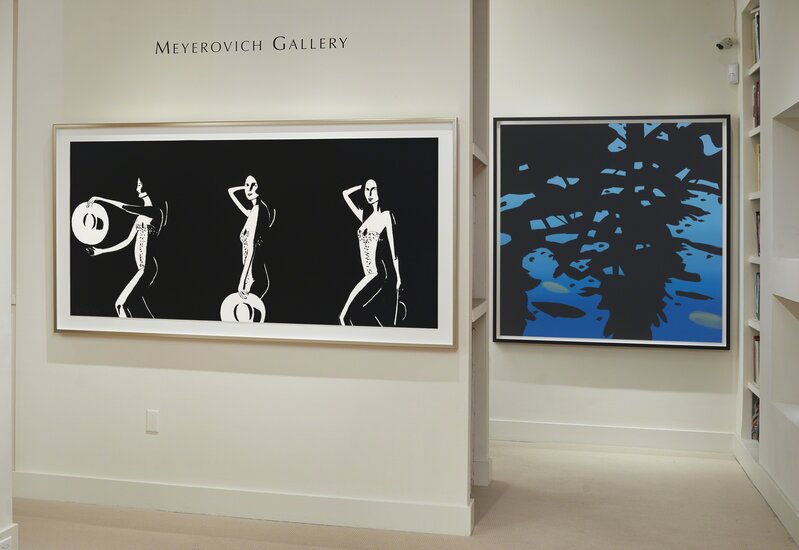 Alex Katz, ‘Reflection’, 2010, Print, 7-color silkscreen on Saunders Waterford white, hot press 410 gsm paper, Meyerovich Gallery