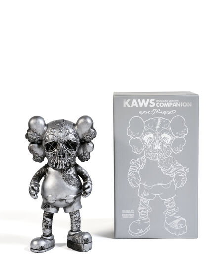 KAWS X Pushead, ‘Companion (Silver)’, 2005