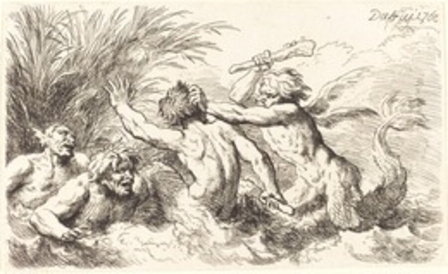 Battling Tritons