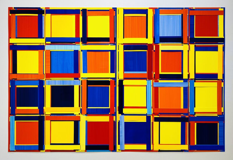 Imi Knoebel, ‘Revolver (Rot, Gelb, Blau, Ed.)’, 2007, Painting, Acrylic on constructed plastic sheets, handpainted, Galerie Leu