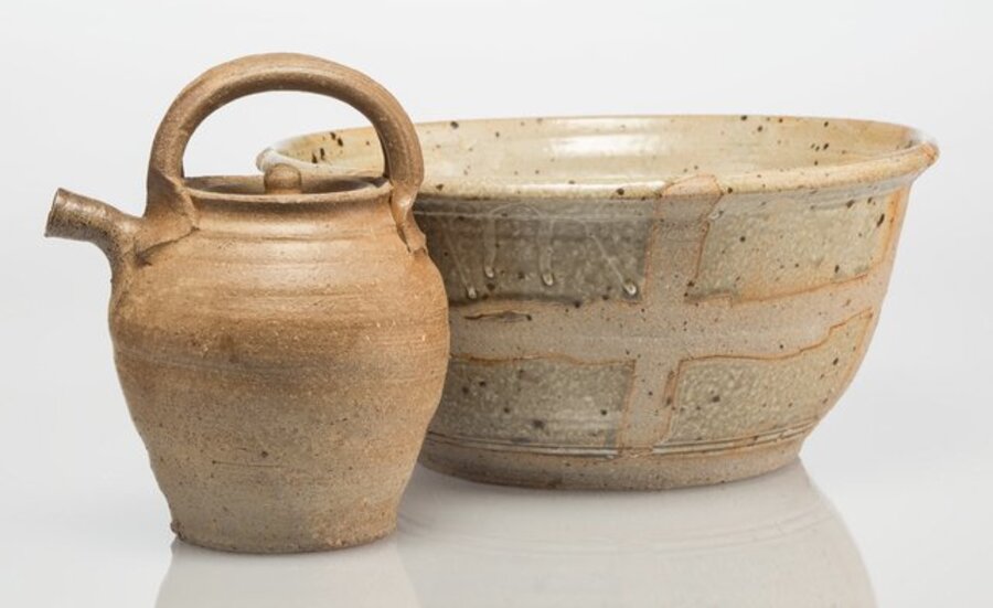 Teapot and Bowl