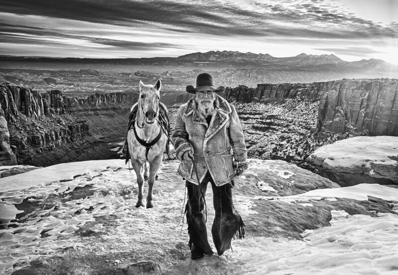 David Yarrow, ‘The American Dream’, 2021, Photography, Museum Glass, Passe-Partout & Black wooden frame, Leonhard's Gallery