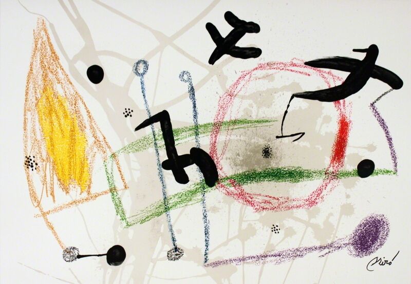 Joan Miró, ‘Maravillas #1057’, 1975, Print, Stone Lithograph, ArtWise