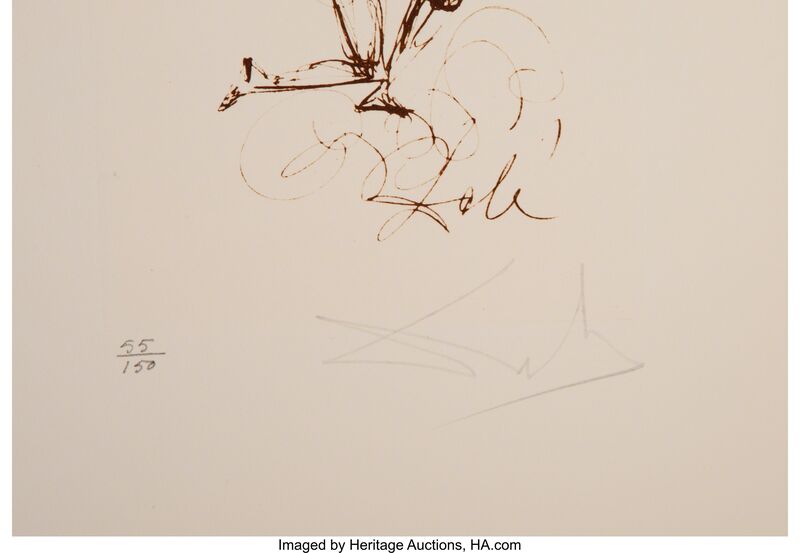 Salvador Dalí, ‘Symbols Portfolio’, 1970, Print, Etching on Rives BFK paper, with full margins, Heritage Auctions