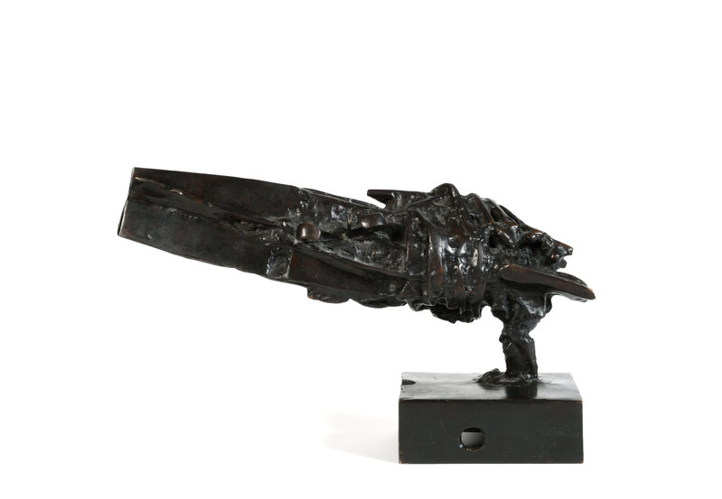 César, ‘Insect wing’, Sculpture, Welded bronze with dark brown patina, DIGARD AUCTION