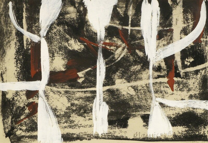 Maurice Cockrill, ‘Untitled’, Drawing, Collage or other Work on Paper, Mixed media on paper, Roseberys