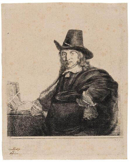 Rembrandt van Rijn, ‘Jan Asselijn, Painter (‘Krabbetje’)’, circa 1637