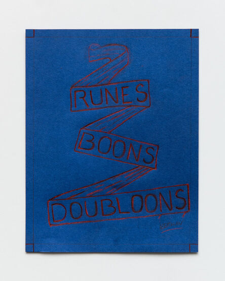 Nick Herman, ‘Runes Boons Doubloons’, 2020