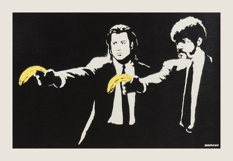 Banksy, ‘Pulp Fiction’, 2004, Print, Screenprint in colours, Forum Auctions