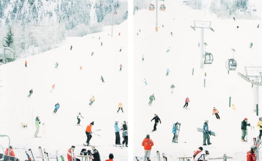 Aspen 110 (diptych)