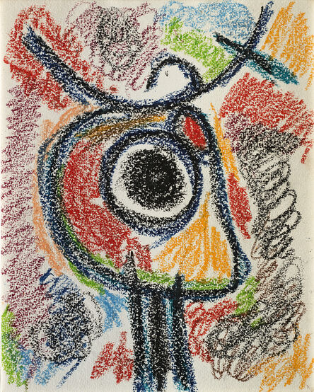 Joan Miró, ‘Personnage et oiseau’