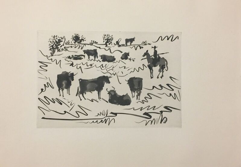 Pablo Picasso, ‘La Tauromaquia’, 1959, Other, Illustrated Book, Wallector