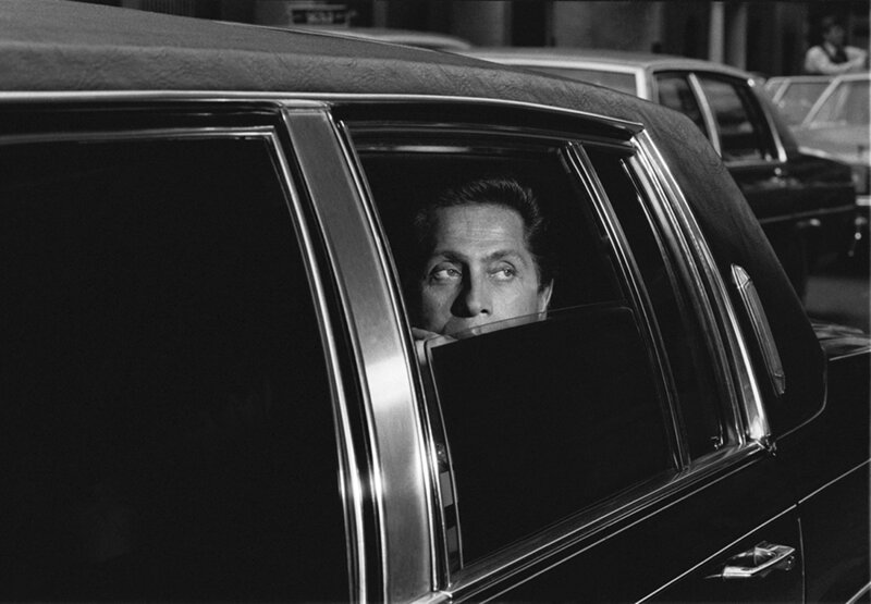 Harry Benson, ‘Valentino in Limo, New York’, 1984, Photography, Staley-Wise Gallery