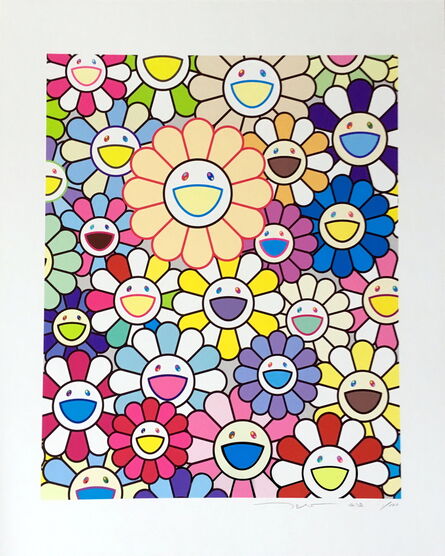 Takashi Murakami, ‘Field of flowers’, 2020