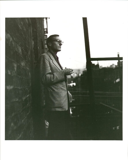 Allen Ginsberg, ‘William S. Burroughs, 206 East 7th Street Fire Escape’, 1953