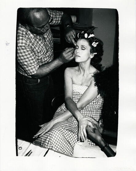 Andy Warhol, ‘Jane Fonda in hair and makeup at The Factory’, 1982