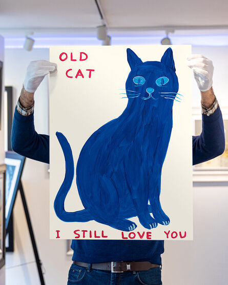 David Shrigley, ‘Old Cat’, 2022