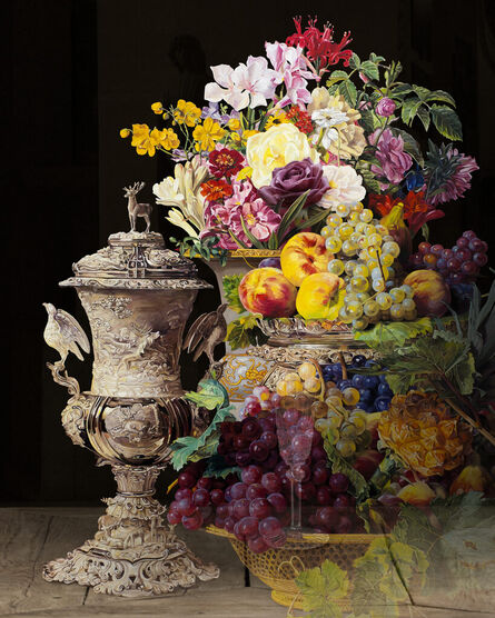 Bae Joon Sung, ‘The Costume of Painter - - Still Life With flowers and fruits’, 2023