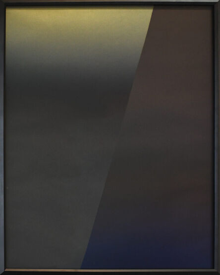 Larry Bell, ‘Abstract Black Gradient MDF BK #15’, ca. 1980s